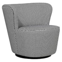 Houndstooth Raeley Swivel Chair